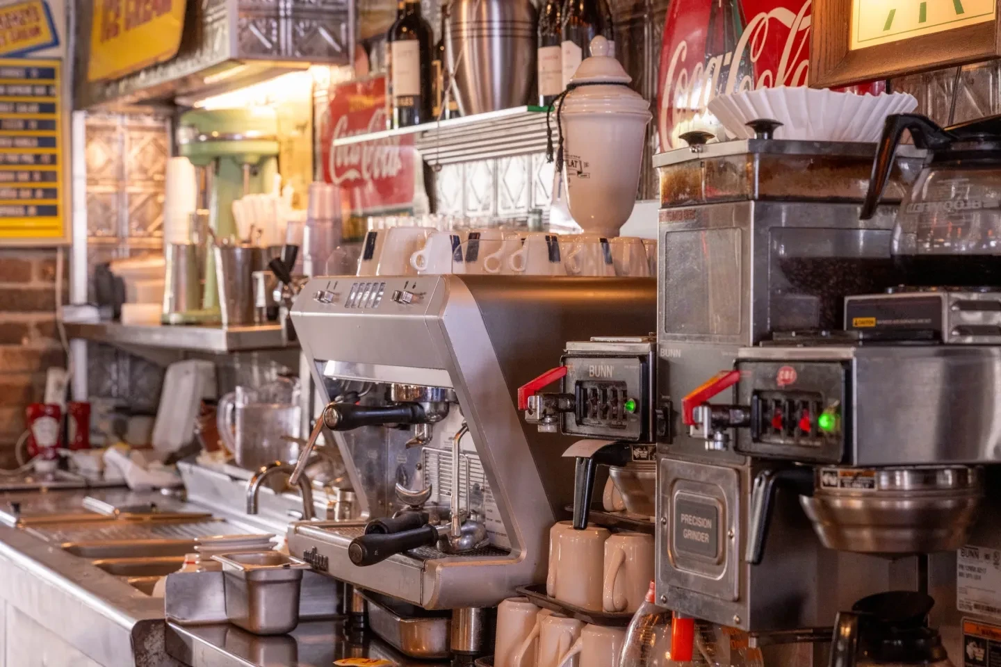 Cappuccino at City Diner